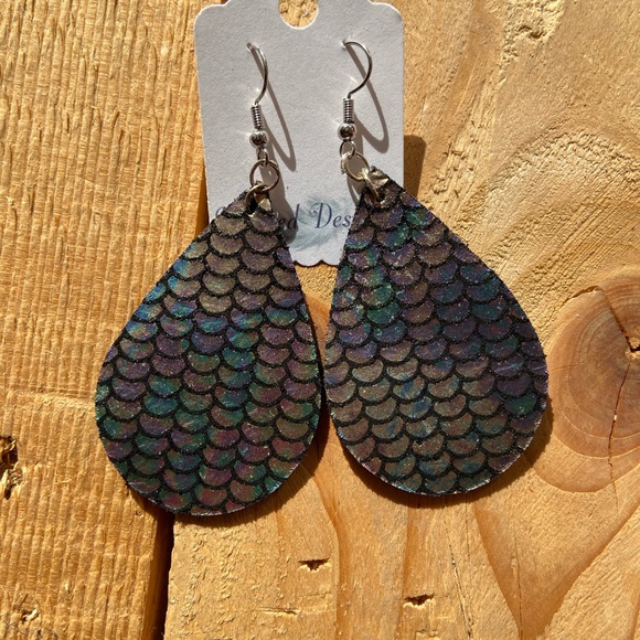 Handmade Jewelry - 3 for $25 Handmade Multicolor Mermaid Earrings
